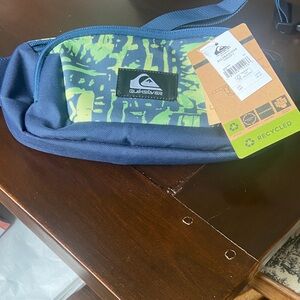 Brand new with tags navy/print belly pouch/ sling
